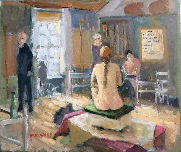 - Oil on Board, Painting by Eric Ward, measuring 25 x 30 cm (H x W) framed at 43 x 48 cm £425